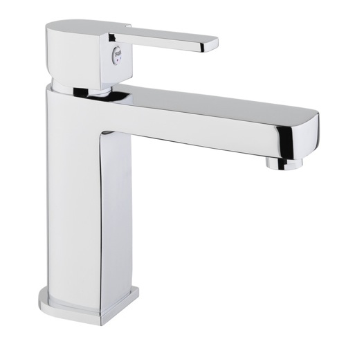 Bathroom Sink Faucet, Fiore 76CR7420, One Hole Polished Chrome Bathroom Sink Faucet 76CR7420